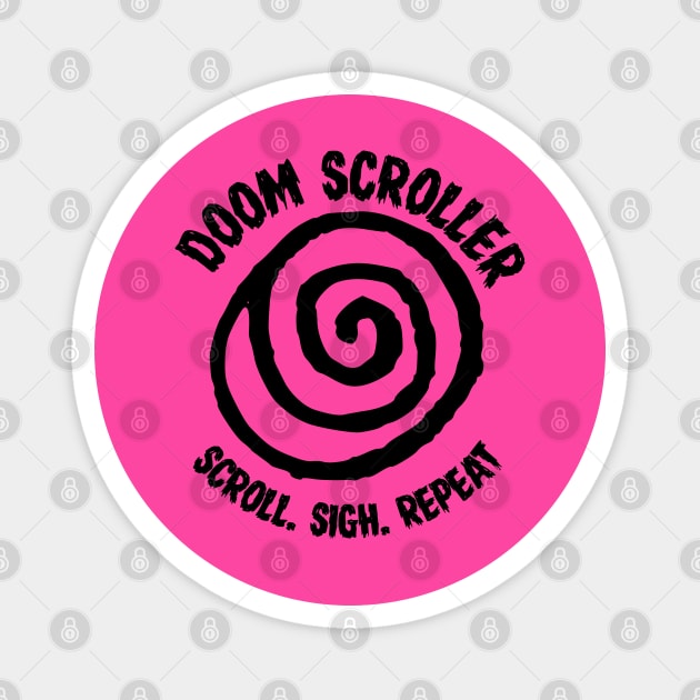 DOOM SCROLLER Magnet by Fabrik